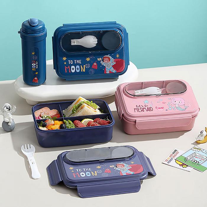 樂(lè)心分格飯盒套裝